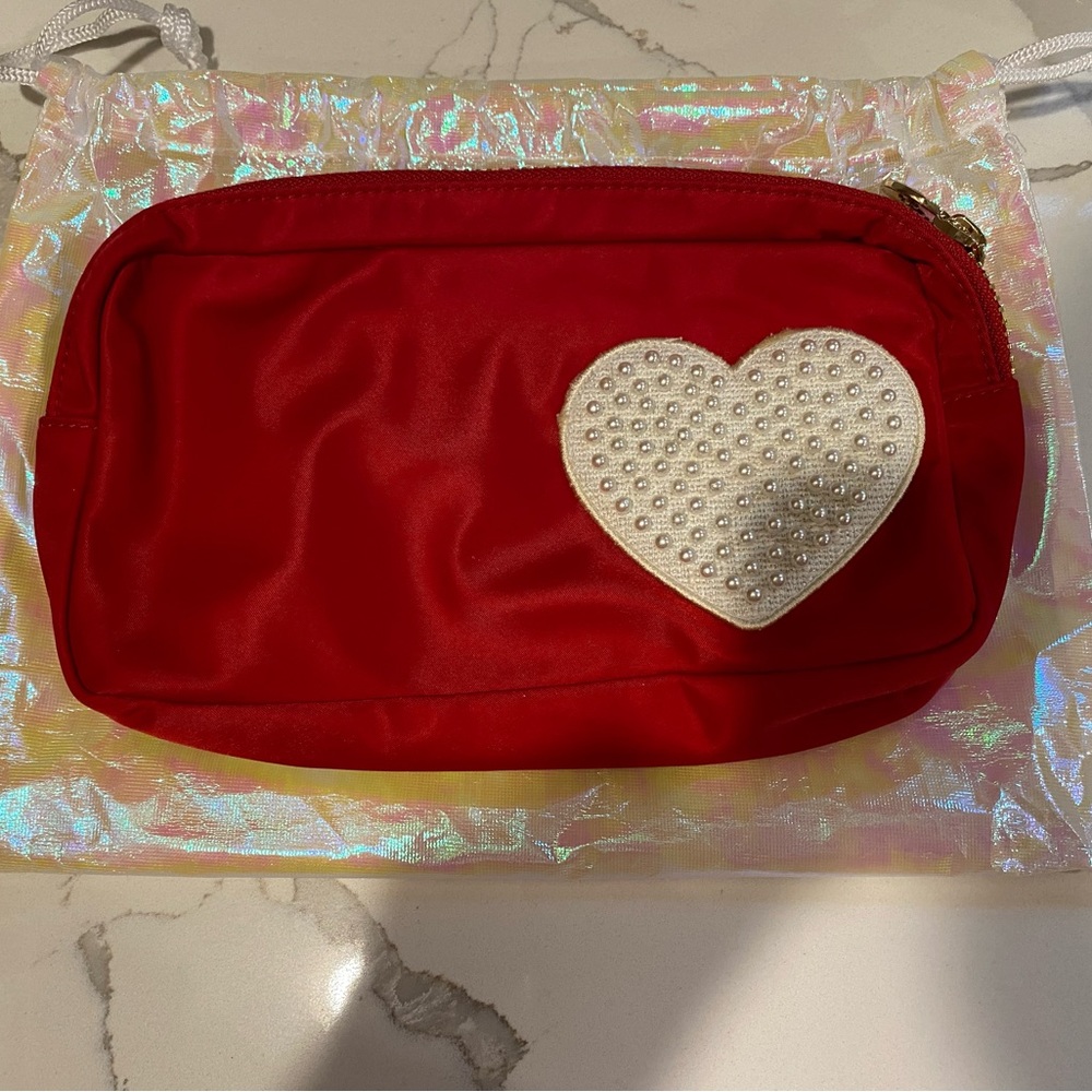 Stoney Clover Lane Ruby pouch with patches